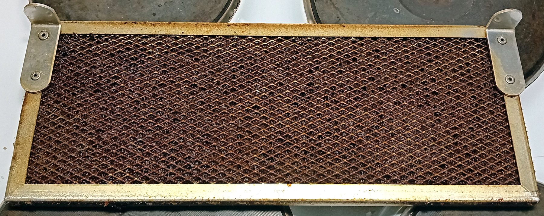 Filtre à graisse de hotte professionnelle — avant